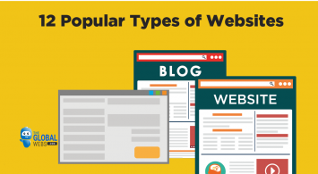What is the typs of websites?
